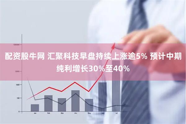 配资股牛网 汇聚科技早盘持续上涨逾5% 预计中期纯利增长30%至40%